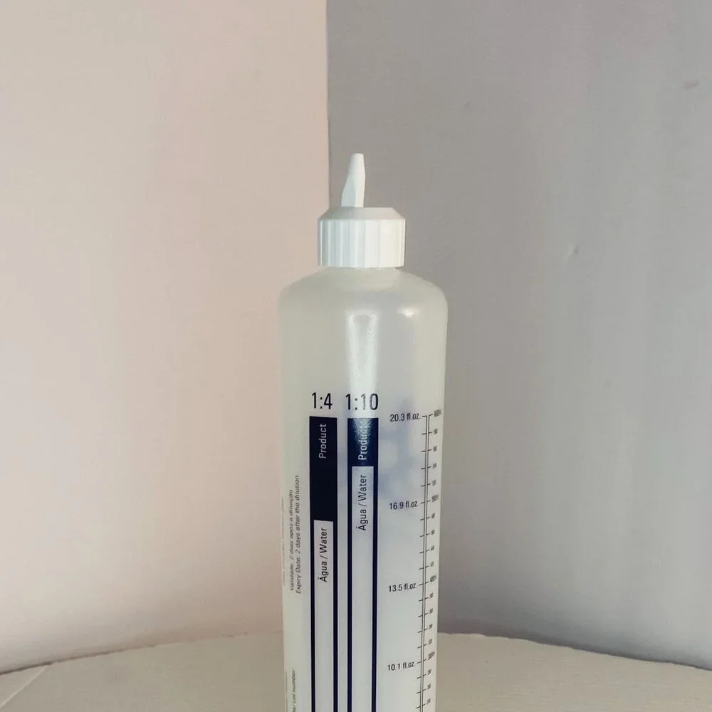 Hydra Dilution Bottle for Professional Dog and Cat Groomers, New Mixing Bottle